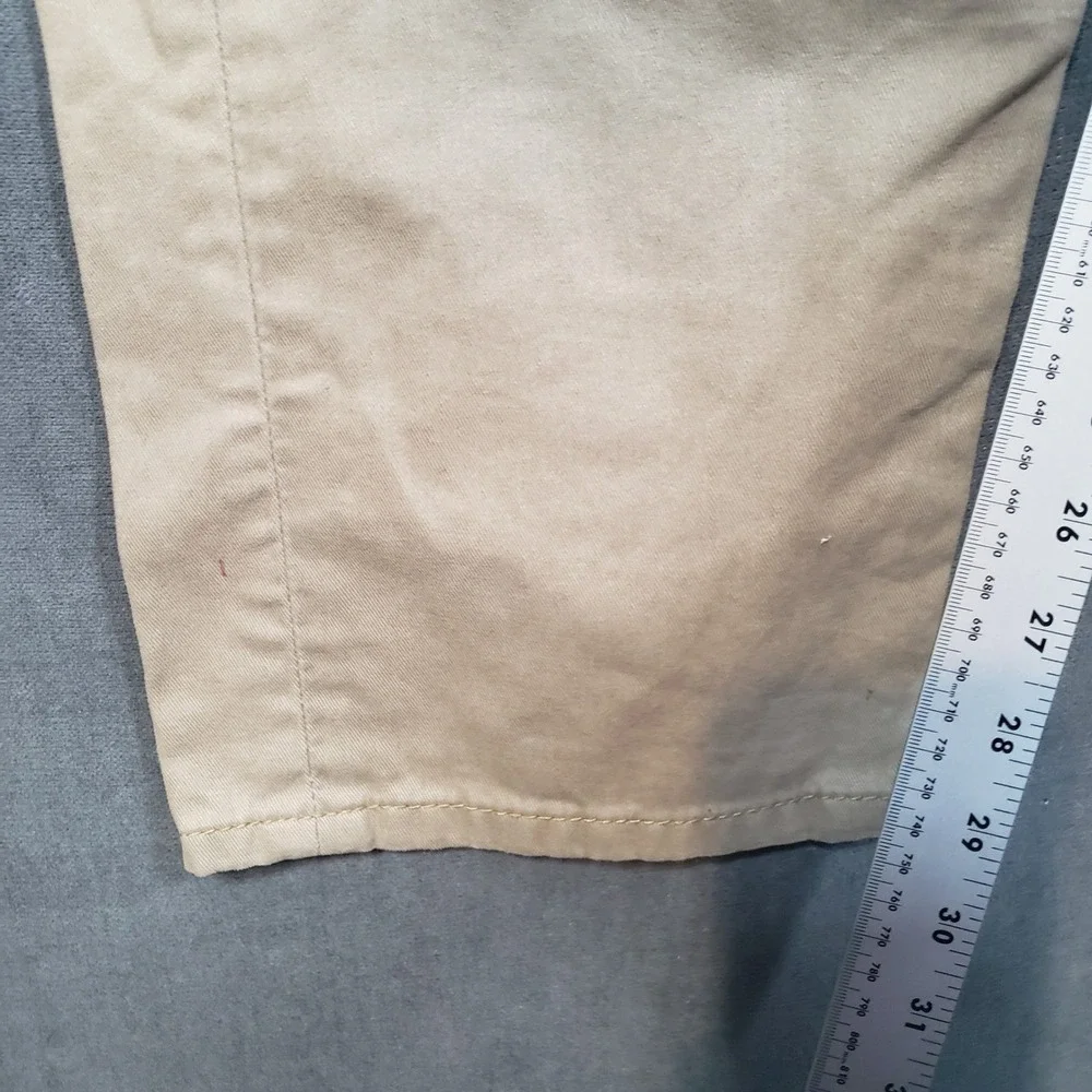 Levi's 508 Regular Taper Pants Mens 38x32 Tan Khaki Twill Chino Jeans